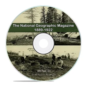 The National Geographic Magazine, 1889-1922, First 42 Volumes Collectors DVD I05 - Picture 1 of 9