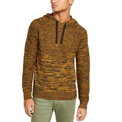 $59.50 INC Men's Monster Ribbed Knit Pullover Hooded Sweater Gold Splendor - XXL - Image 1 of 2