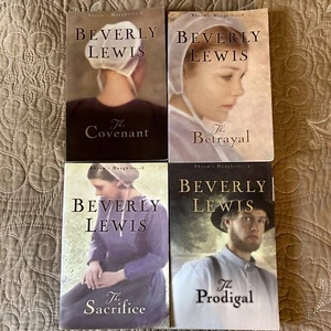 Abram’s Daughters Paperback Book Series #1-4 by Beverly Lewis Amish Sacrifice - Imagen 1 de 10