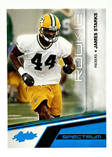 2010 Absolute Spectrum Blue #139 James Starks RC 30/75 Green Bay Packers