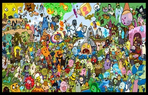 Affiche Aventure Time taille 20" x 30" - Photo 1 sur 1