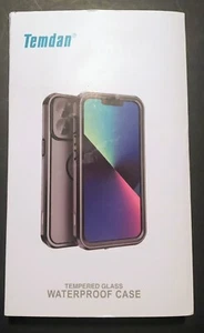 TEMDAN REAL 360 Tempered Glass Waterproof Case-Open Box - Zdjęcie 1 z 4