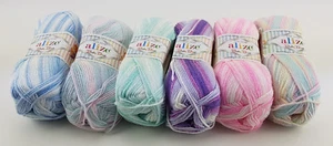 Lana Alize Alize Baby Best batik, antipilling, lana para bebé, degradado de color 5x100 g - Imagen 1 de 33