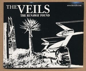 The Veils - The Runaway Found RARE promo sticker 2004