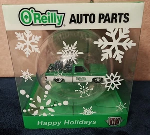 2025 M2 MACHINES O'REILLY AUTO PARTS ORNAMENT 1975 CHEVROLET SILVERADO  NIB - Picture 1 of 6