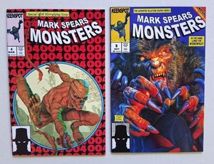 Mark Spears Monsters #4 & #5 - 2025 Keenspot, ASM 300 & 313 Homage Variant NM+ - Picture 1 of 3