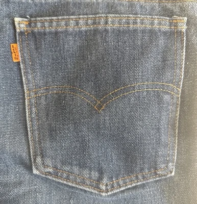Jeans Levi’s 646 Vintage Naranja Tab Campana Parte Inferior Acampanados Denim Talla 32x31.5” Hippie Foto 1 de 4