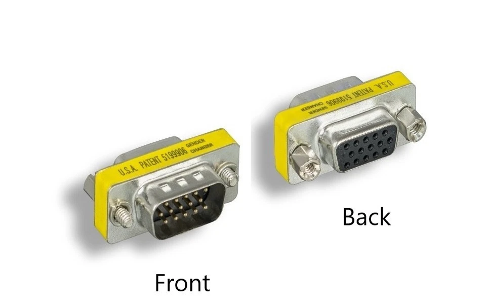 VGA HD15 F-M Slimline SVGA VGA Port Saver - Image 1 of 1