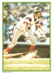 Lote de 9 tarjetas de béisbol Ozzie Guillén 1986-1988 Chicago White Sox casi como nuevas - Imagen 1 de 18