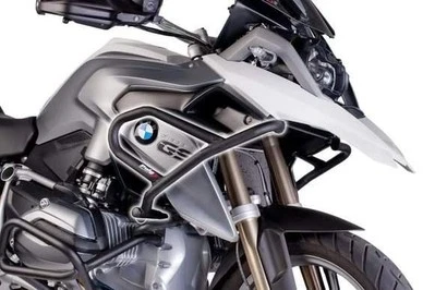 Protectores superiores del motor Puig barras de choque protectores negros BMW R1200 GS 2014-2016
