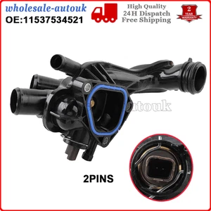 Thermostat Housing With Sensor For Mini R56 R55 R57 R58 R59 R60 R61 Cooper One - Picture 1 of 9