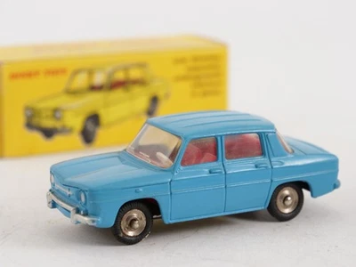 Dinky Toys F N° 517 Renault 8 Blu Mai Giocato In Scatola 1/43 - Immagine 1 di 4