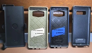 Pre-owned Samsung Note 8 5500amAH QI Case and Zizo Bolt Bumper Cases w/ Clip - Picture 1 of 11