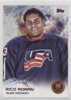 2014 Topps US Olympic & Paralympic Team and Hopefuls Bronze Rico Roman #73 - Image 1 of 2
