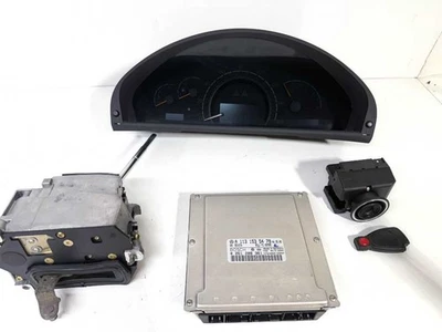 00-06 梅赛德斯 W215 CL500 W220 S500 点火钥匙 EIS 变速器集群 ECU 106K — 第 1/4 张图片