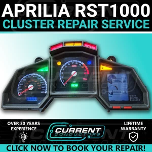 APRILIA RST1000 FUTURA INSTRUMENT CLUSTER REPAIR SERVICE - NO POWER - FLASHING - Picture 1 of 1