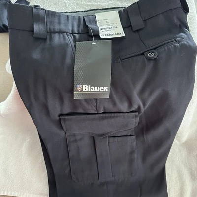 Blauer 8980 36 Reg Tactical Police Pants Dark Navy Side Pocket Rayon Blend  NWT - Image 1 of 3