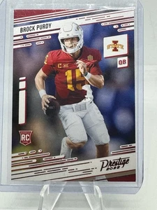 2022 Panini Chronicles Draft Picks #25 Brock Purdy Prestige PINK - Picture 1 of 2