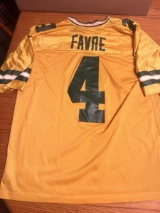 Nike Team Green Bay Packers Vintage Brett Favre Jersey Men's Size L 90s - Picture 1 of 7