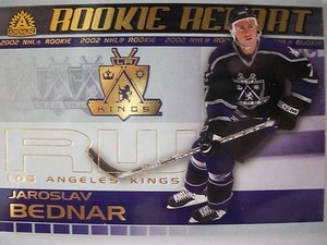 2002 ADRENELINE ROOKIE REPORT # 10, JAROSLAV BEDNAR  !!! BOX # 3
