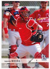 Yadier Molina St. Louis Cardinals Road to Opening Day 2018 TOPPS NOW OD-365 /295