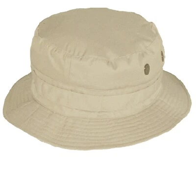 MIL-COM Military Style Special Forces Boonie Bush Hat Short Brim Sand