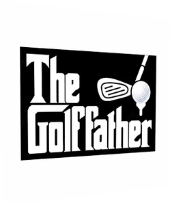 Funny Golf Father Vinyl Sign Sticker Decal Car Cup Laptop Window Wall 4 Sizes - Picture 1 of 5