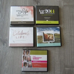 Joyce Meyer  Women's Conference Lot: 2013, 2014 ,2017, 2018, 24th Annual  CD/DVD - Picture 1 of 7