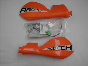 RACETECH KTM EXC 08 SX F 07/08 Ochrona dłoni Handguard Handprotector pomarańczowy