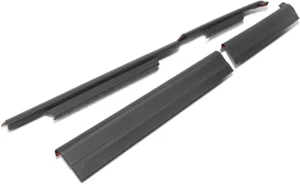 4Pcs Rocker Panel Door Sill Plate Cover Compatible with Silverado Sierra 1500 25 - Picture 1 of 5