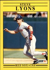 1991 Fleer Update Baseball Card #6 Steve Lyons