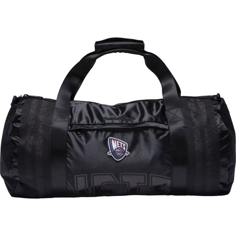 Mitchell & Ness Brooklyn Nets Hardwood Classics Satin Duffel Bag Cover
