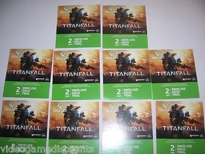 QTY 10 - XBOX LIVE 2 DAY 48 HOUR GOLD TRIAL MEMBERSHIP CARDS-TRUSTED USA SELLER - Picture 1 of 2