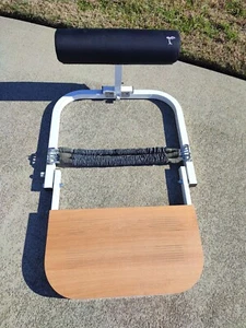 Bootysprout Hip Thrust Machine Home Glute Workout Machine Portable Bands EUC - Picture 1 of 14