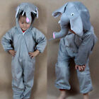 Unisex Child Kids Animal Elephant Costume Fancy Dress for Girls Boys Jumpsuit