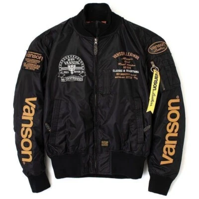 VANSON Motorcycle Riders Nylon Riders Jacket VS23108W Size M US Including tariff - Image 1 of 4