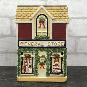 Yankee Candle General store Christmas Decor candle holder - Picture 1 of 11