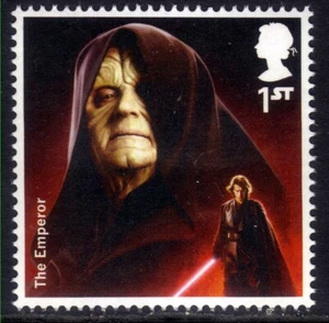 GB 2015 QE2 1st Star Wars The Emperor Umm SG 3765 ( D1374 ) - Picture 1 of 1