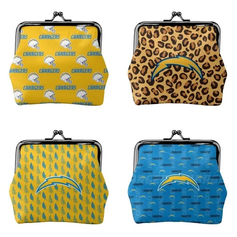 San Diego Chargers Fans Mini Coin Purse Change Purse Coin Bag Women's Wallet Cover