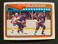 Final STANDINGS 1990-91 Topps Hockey #315 New York Islanders