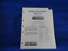 Onkyo C-05 Compact Disc Player Service Manual