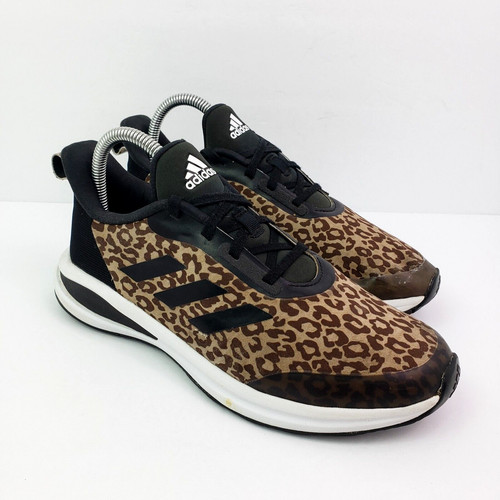 Scarpe da ginnastica Adidas FortaRun ragazza taglia 6 anni donna taglia 7 marrone leopardato H02857