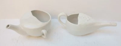 Lot de 2 BIBERONS DE MALADE Anciens / Canards - Photo 1/4