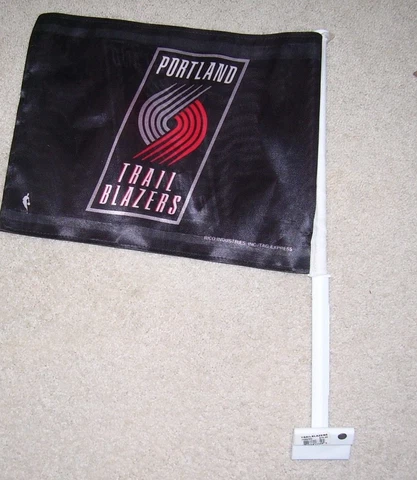 Portland Trail Blazers car flag, new Cover
