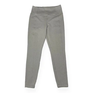Athleta Taglia S Delancey Spina di Pesce Stretta Asfalto Leggero Beige Bianco Elasticizzato - Foto 1 di 8