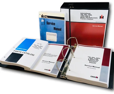 国际 766 966 1066 1466 拖拉机维修零件手动维修店书籍 — 第 1/4 张图片