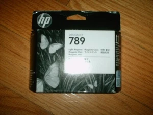 2019 GENUINE HP #789 Lt magenta/Magenta LATEX PRINTHEAD DESIGNJET L25500 CH614A - Afbeelding 1 van 1