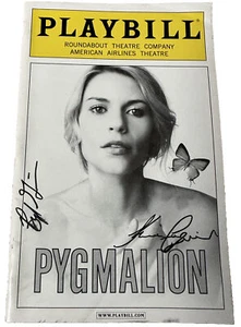 Pygmalion Spielzettel mit Autogrammen von Boyd Gaines und einem anderen Darsteller - Bild 1 von 3