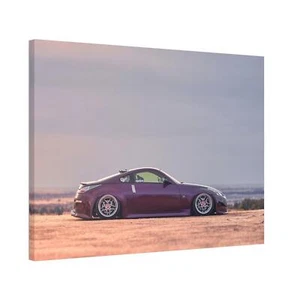 Nissan 350z High Resolution Museum Quality Horizontal Canvas Print #004 - Picture 1 of 10