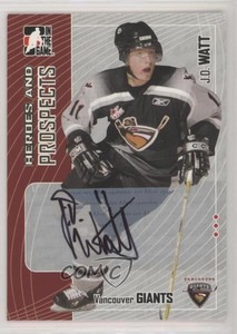 2005-06 ITG Heroes and Prospects Auto JD Watt #A-JDW Auto